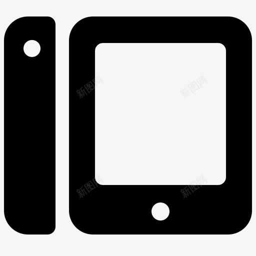 ipad平板电脑苹果设备svg_新图网 https://ixintu.com 平板电脑 苹果 设备 小工 工具 产品