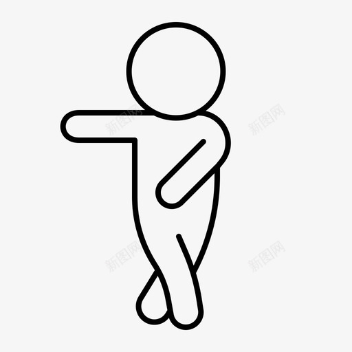 人舞蹈形体svg_新图网 https://ixintu.com 散步 舞蹈 形体