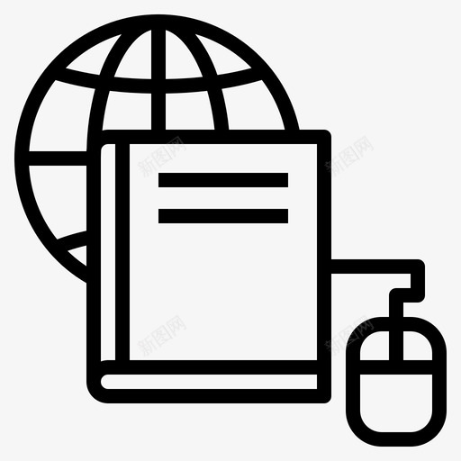 书教育地球仪svg_新图网 https://ixintu.com 教育 地球仪 老鼠