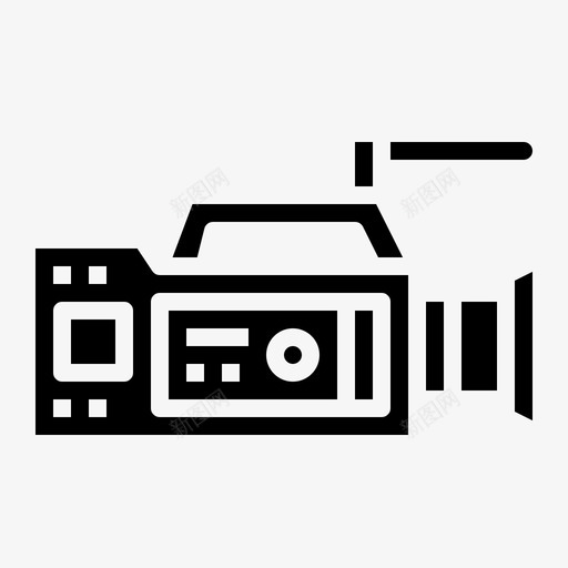 摄像机胶卷新闻svg_新图网 https://ixintu.com 摄像机 胶卷 新闻