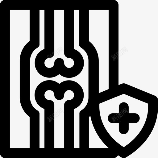 健康保险骨骼护理svg_新图网 https://ixintu.com 健康保险 骨骼 护理 扫描