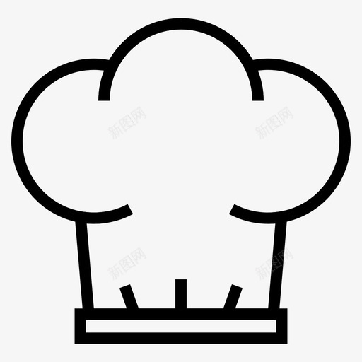 厨师帽玩具餐馆svg_新图网 https://ixintu.com 厨师 玩具 餐馆