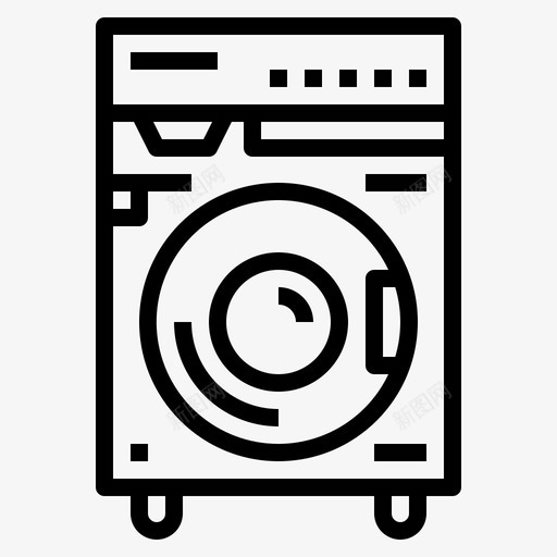 干衣机洗衣机洗衣服务svg_新图网 https://ixintu.com 干衣机 洗衣机 洗衣 服务