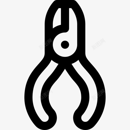 组合钳施工人工svg_新图网 https://ixintu.com 组合 施工 工具 人工 轮廓