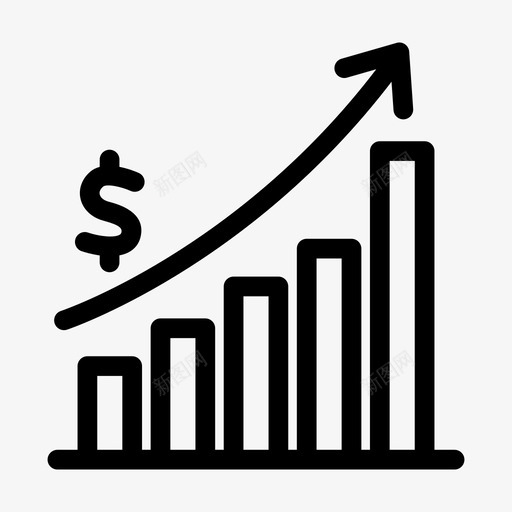 销售图表图表资金svg_新图网 https://ixintu.com 图表 销售 资金 利润 业务 大纲