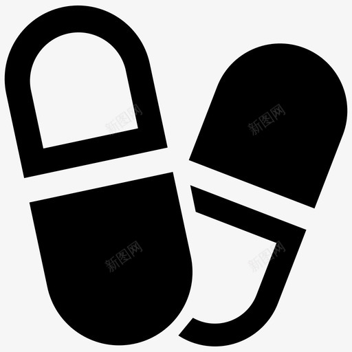 药丸胶囊药品svg_新图网 https://ixintu.com 药丸 胶囊 药品 医疗设备