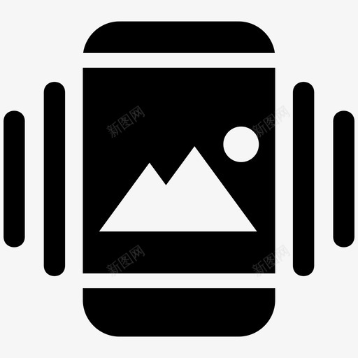 移动多媒体资料应用程序界面svg_新图网 https://ixintu.com 移动 多媒体 资料 应用程序 界面 照片 网页