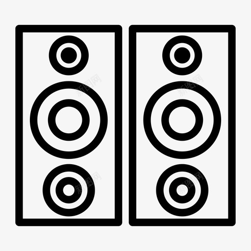 扬声器音频庆典svg_新图网 https://ixintu.com 扬声器 音频 庆典 音乐 聚会