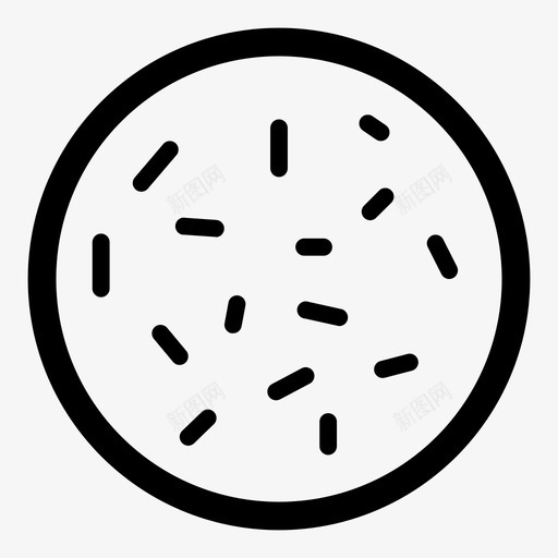 传统甜甜圈甜甜圈水果svg_新图网 https://ixintu.com 甜甜圈 传统 水果 草莓 莱克 食品