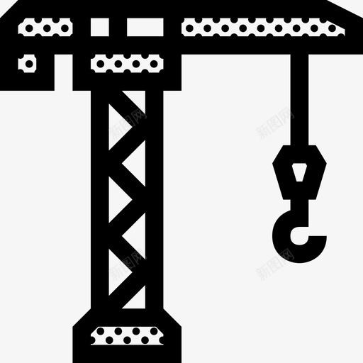 塔式起重机重型升降机svg_新图网 https://ixintu.com 塔式 起重机 重型 升降机