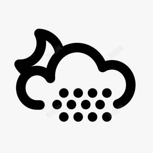 夜间雾大气气候svg_新图网 https://ixintu.com 夜间 大气 气候 凝结 细雨 冰冻 天气
