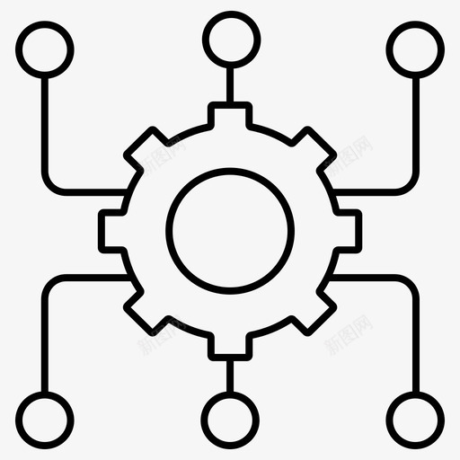 项目计划业务网络svg_新图网 https://ixintu.com 策略 业务 项目 计划项目 计划 业务网 网络