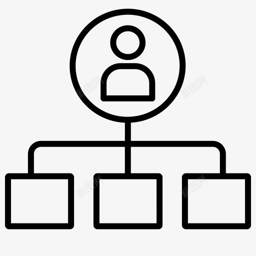 组织结构图流程图网络树svg_新图网 https://ixintu.com 组织 组织结构 结构图 流程图 网络 业务 战略