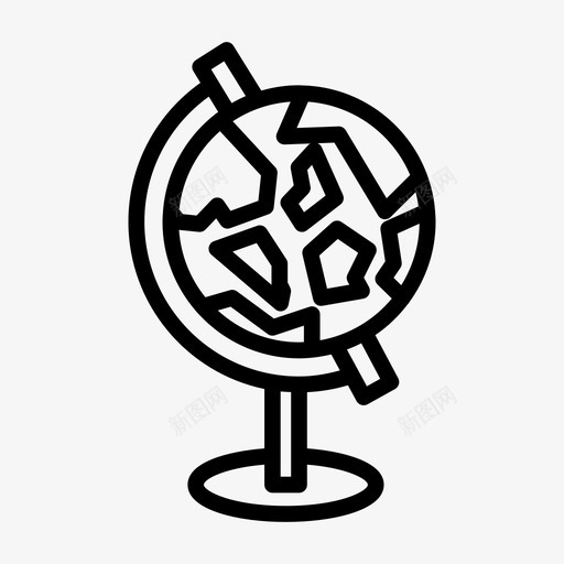 办公地球仪网络世界svg_新图网 https://ixintu.com 办公 办公地 地球仪 网络 世界 学校