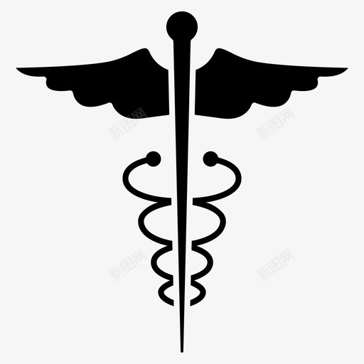 caduceus医生医疗svg_新图网 https://ixintu.com 医生 医疗 医药 药房 爱马 员工 保健 套装