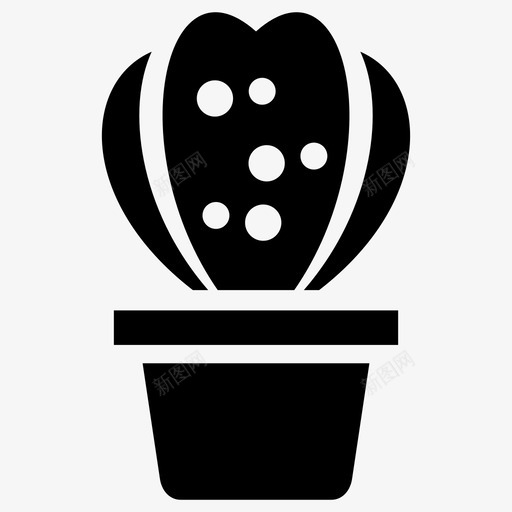 仙人掌沙漠花svg_新图网 https://ixintu.com 仙人掌 沙漠 花花 花园 自然 植物