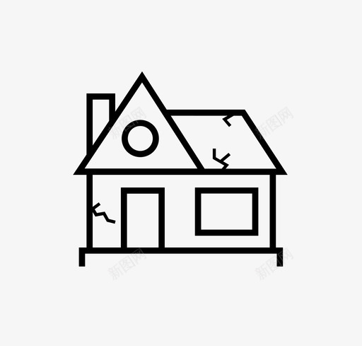 地震意外灾难svg_新图网 https://ixintu.com 地震 意外 灾难 家庭 保险