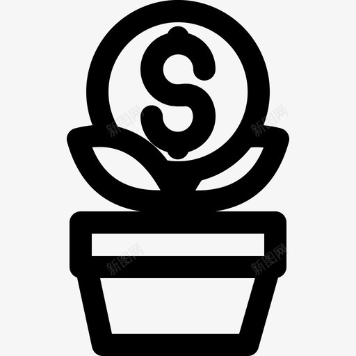 货币增长资产美元svg_新图网 https://ixintu.com 货币 增长 资产 美元 财富 富人 动产