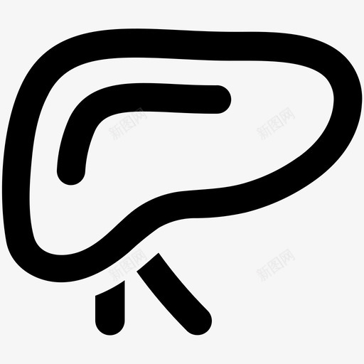 肝解毒肝病svg_新图网 https://ixintu.com 解毒 肝病 人体 器官