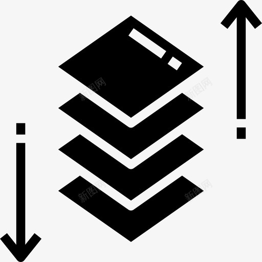图层图形设计图形编辑器svg_新图网 https://ixintu.com 图层 图形设计 图形 编辑器 插图 界面设计 思维 黑色 填充