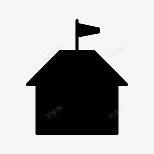帐篷马戏团娱乐svg_新图网 https://ixintu.com 帐篷 马戏团 娱乐 集市 休闲 剪影