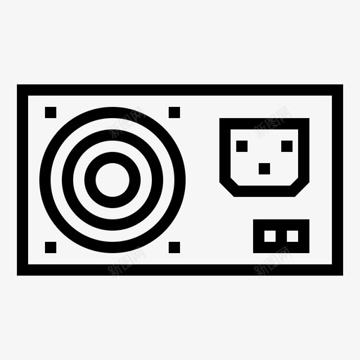 电源计算机电气svg_新图网 https://ixintu.com 电源 计算机 电气 稳定器 设备