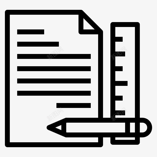 文件编辑工具钢笔svg_新图网 https://ixintu.com 文件 编辑 工具 工具钢 钢笔 尺子 商务