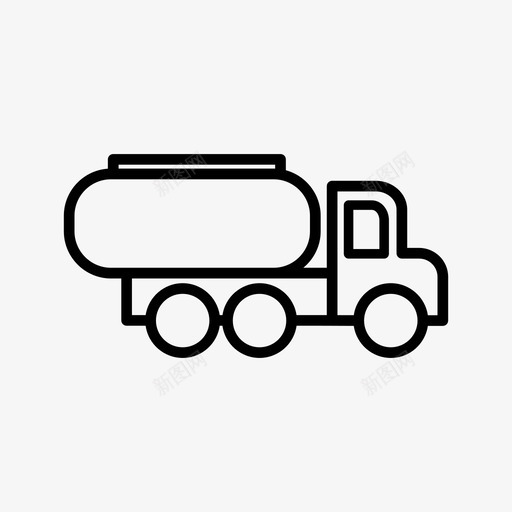 运油车运货车运输工具svg_新图网 https://ixintu.com 运油 油车 运货 货车 运输工具