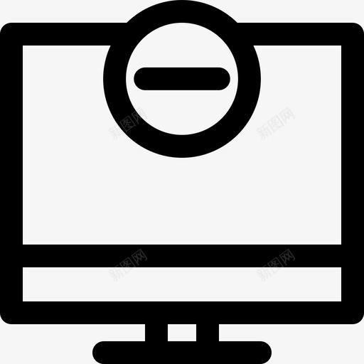 用户界面计算机桌面svg_新图网 https://ixintu.com 用户界面 显示器 计算机 桌面 设备 简单