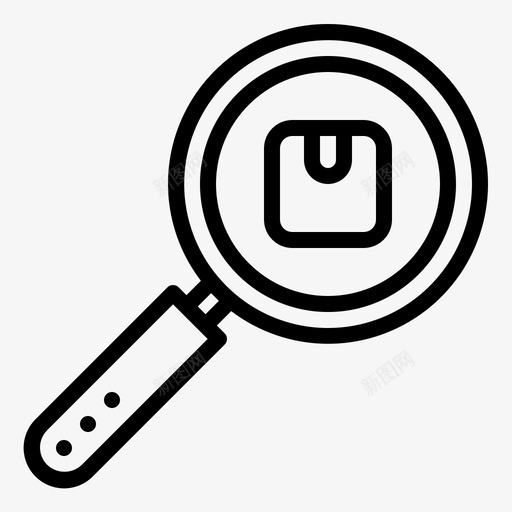 搜索物流箱送货查找svg_新图网 https://ixintu.com 搜索 物流 送货 查找