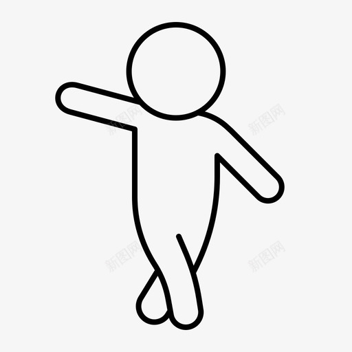 人平衡身材svg_新图网 https://ixintu.com 人平 平衡 身材 散步 走路