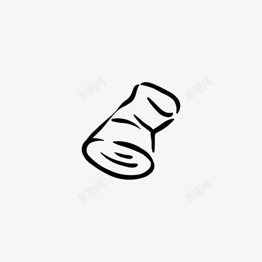一次性塑料杯污染垃圾svg_新图网 https://ixintu.com 塑料 一次性 垃圾 污染