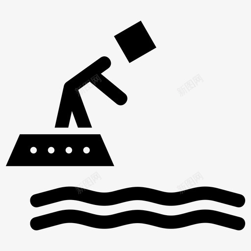 游泳游泳池海svg_新图网 https://ixintu.com 游泳 游泳池 海水