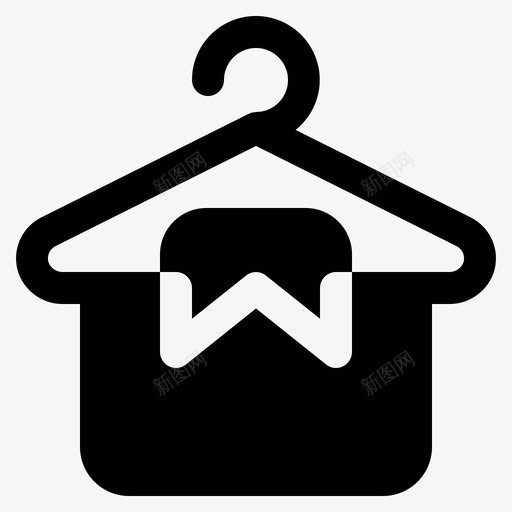 衬衫衣架时尚缝纫svg_新图网 https://ixintu.com 衬衫 衣架 裁缝 时尚 缝纫