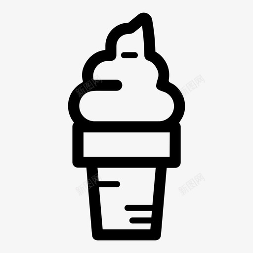 软蛋卷甜点糖果svg_新图网 https://ixintu.com 蛋卷 甜点 糖果 果奶 莱克 食品