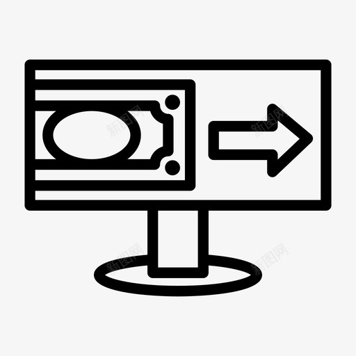 网上支付电脑互联网svg_新图网 https://ixintu.com 网上支付 电脑 互联网 汇款 转账
