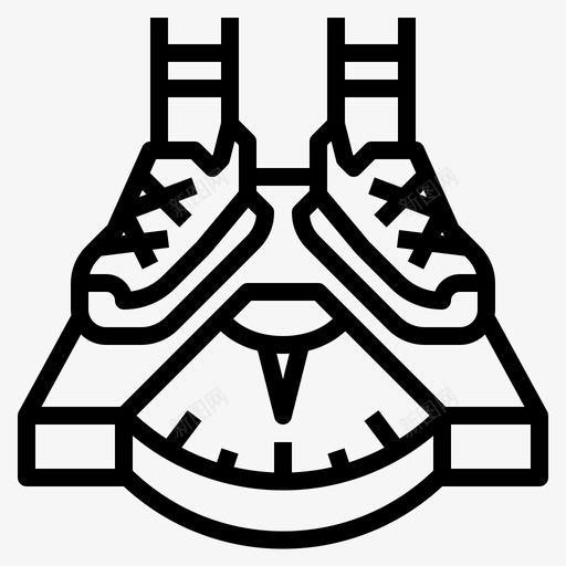 体重秤测量运动健身svg_新图网 https://ixintu.com 体重 测量 运动 健身