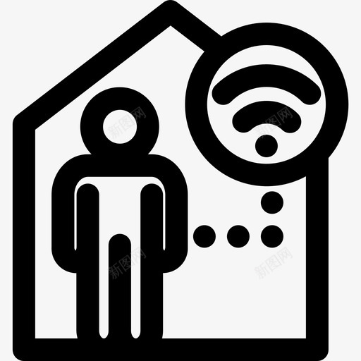 在家工作沟通会议svg_新图网 https://ixintu.com 在家 工作 沟通 会议 视频 通话