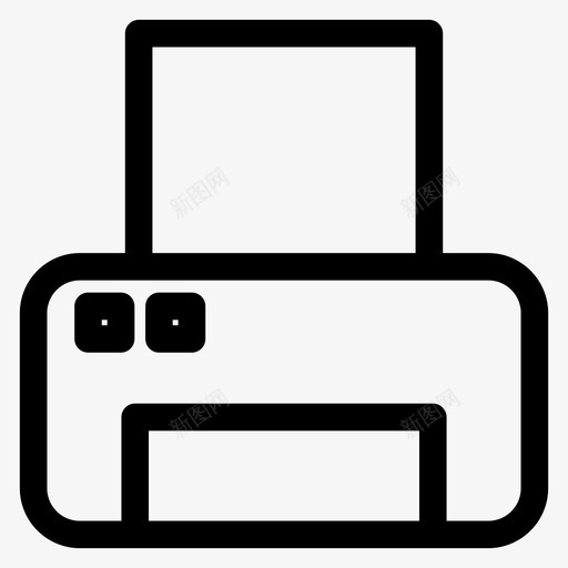 打印机计算机纸张svg_新图网 https://ixintu.com 打印机 计算机 纸张 技术