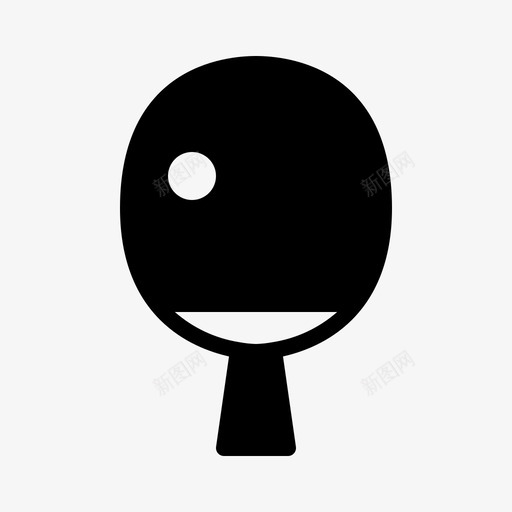 球游戏桨svg_新图网 https://ixintu.com 乒乓球 游戏 黑色 星期五 雕文