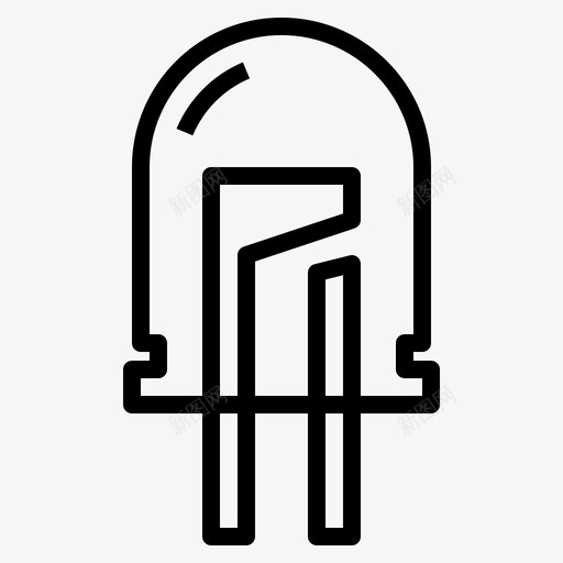 led元器件器件svg_新图网 https://ixintu.com 元器件 电子 器件 五金 灯具