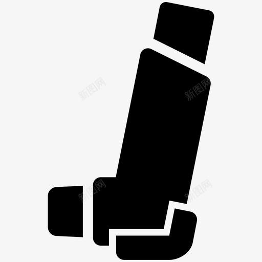 吸入器哮喘呼吸svg_新图网 https://ixintu.com 呼吸 吸入器 哮喘 医疗设备