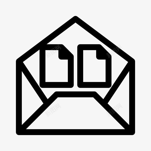 页面电子邮件保存svg_新图网 https://ixintu.com 电子邮件 页面 保存