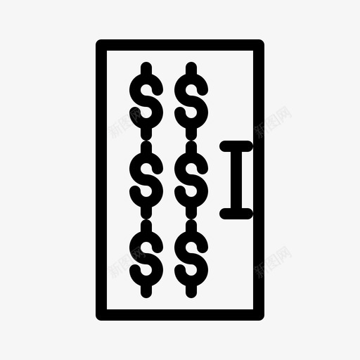 账户银行业务svg_新图网 https://ixintu.com 财务 账户 银行业务 条线