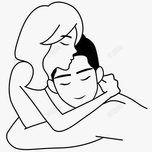性感情侣之吻拥抱可爱svg_新图网 https://ixintu.com 情侣 性感 之吻 拥抱 可爱 偶像