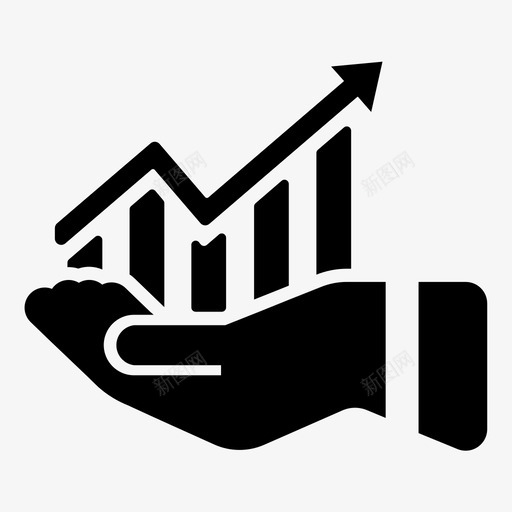业务增长图表资金svg_新图网 https://ixintu.com 业务 增长 图表 资金 利润 个人