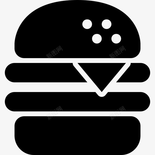 芝士汉堡食物肉svg_新图网 https://ixintu.com 食物 芝士 汉堡 零食 铭文