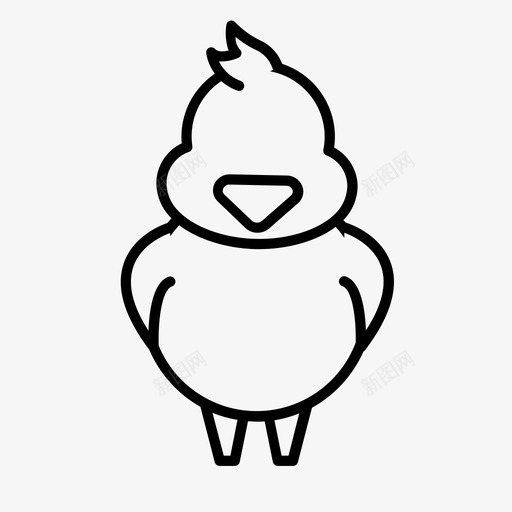 鸡宝宝基督教复活节svg_新图网 https://ixintu.com 鸡宝 宝鸡 宝宝 基督教 复活节 节日