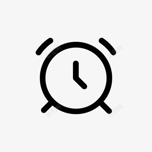 时间时钟uisvg_新图网 https://ixintu.com 时间 时钟 用户界面 大纲