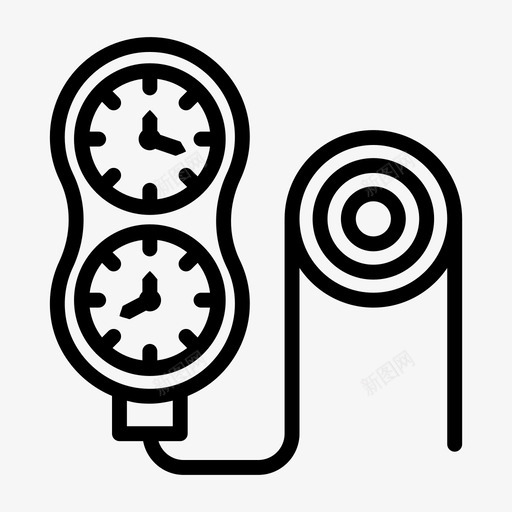 潜水规深度规测量svg_新图网 https://ixintu.com 潜水 深度 测量